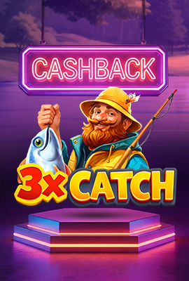 20% Cashback 3x Catch